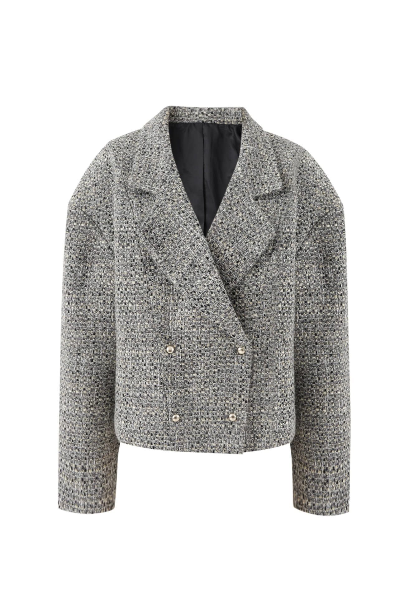 Abraham Chanel Tweed Jacket (GRAY)