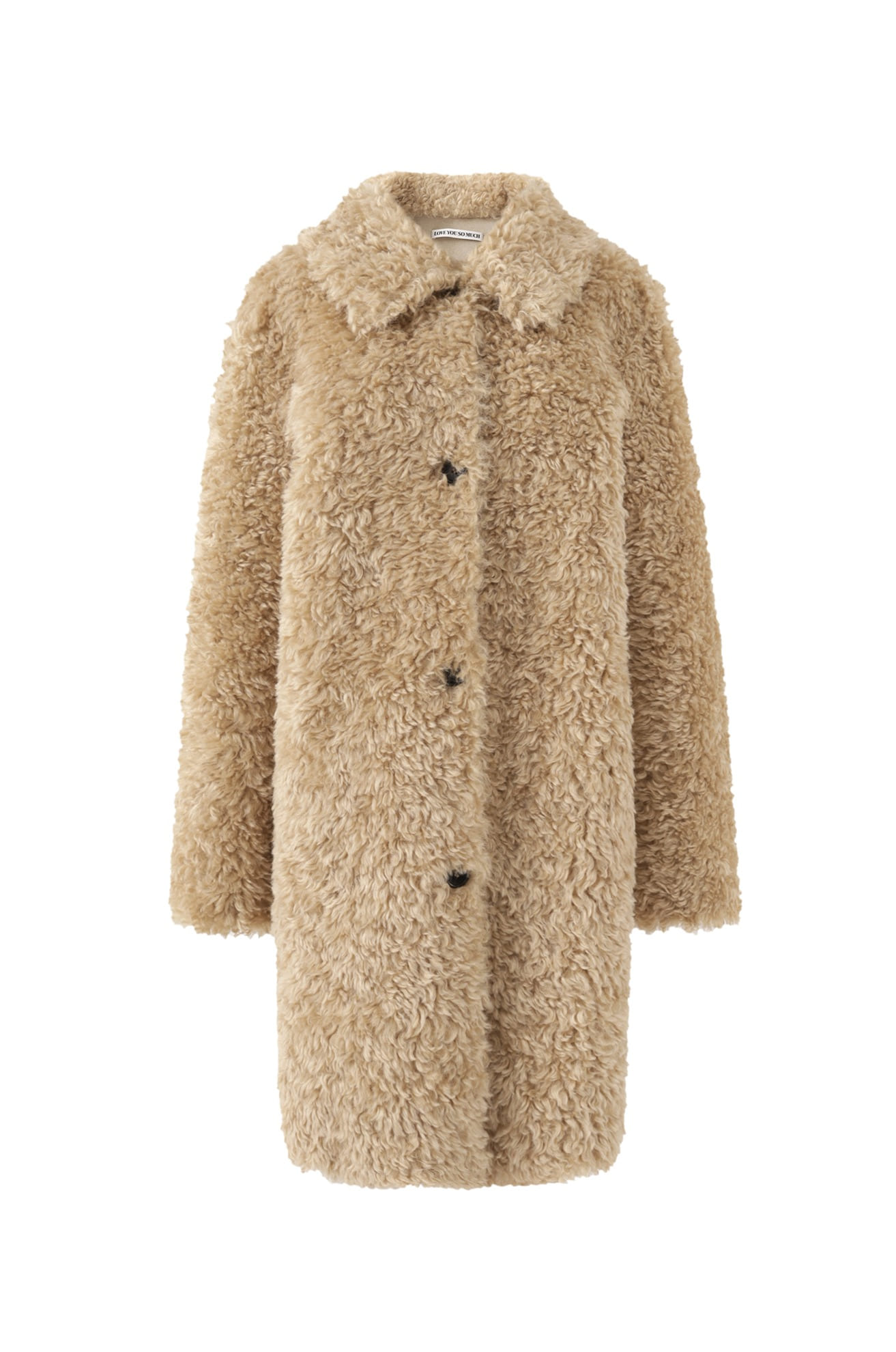 Eco Fur Coat (BEIGE)