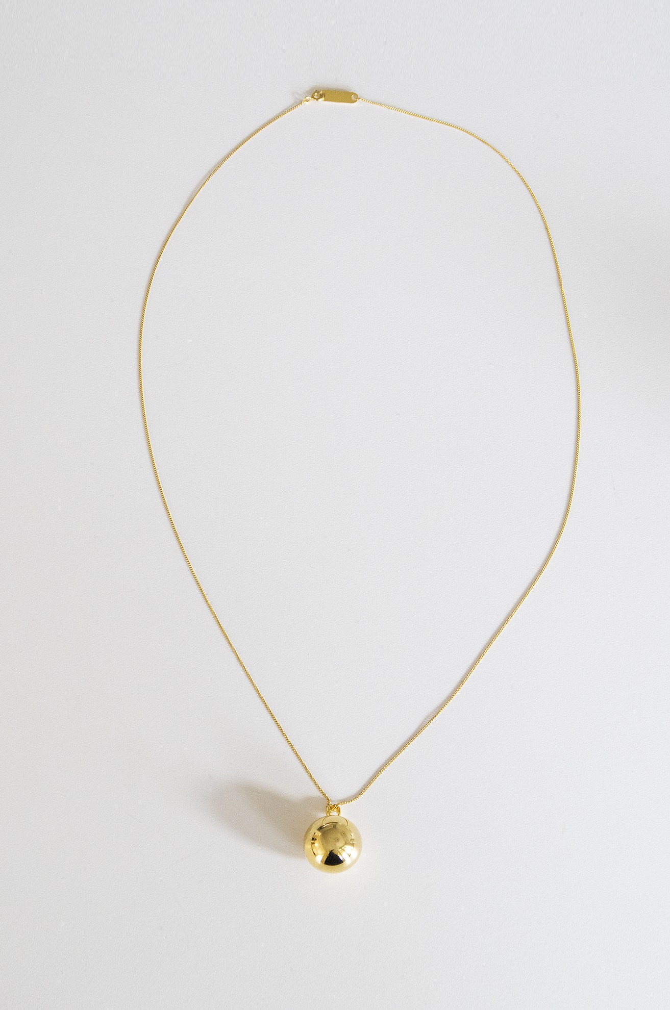 14K Plated Pendant Necklace  Online Exclusive 