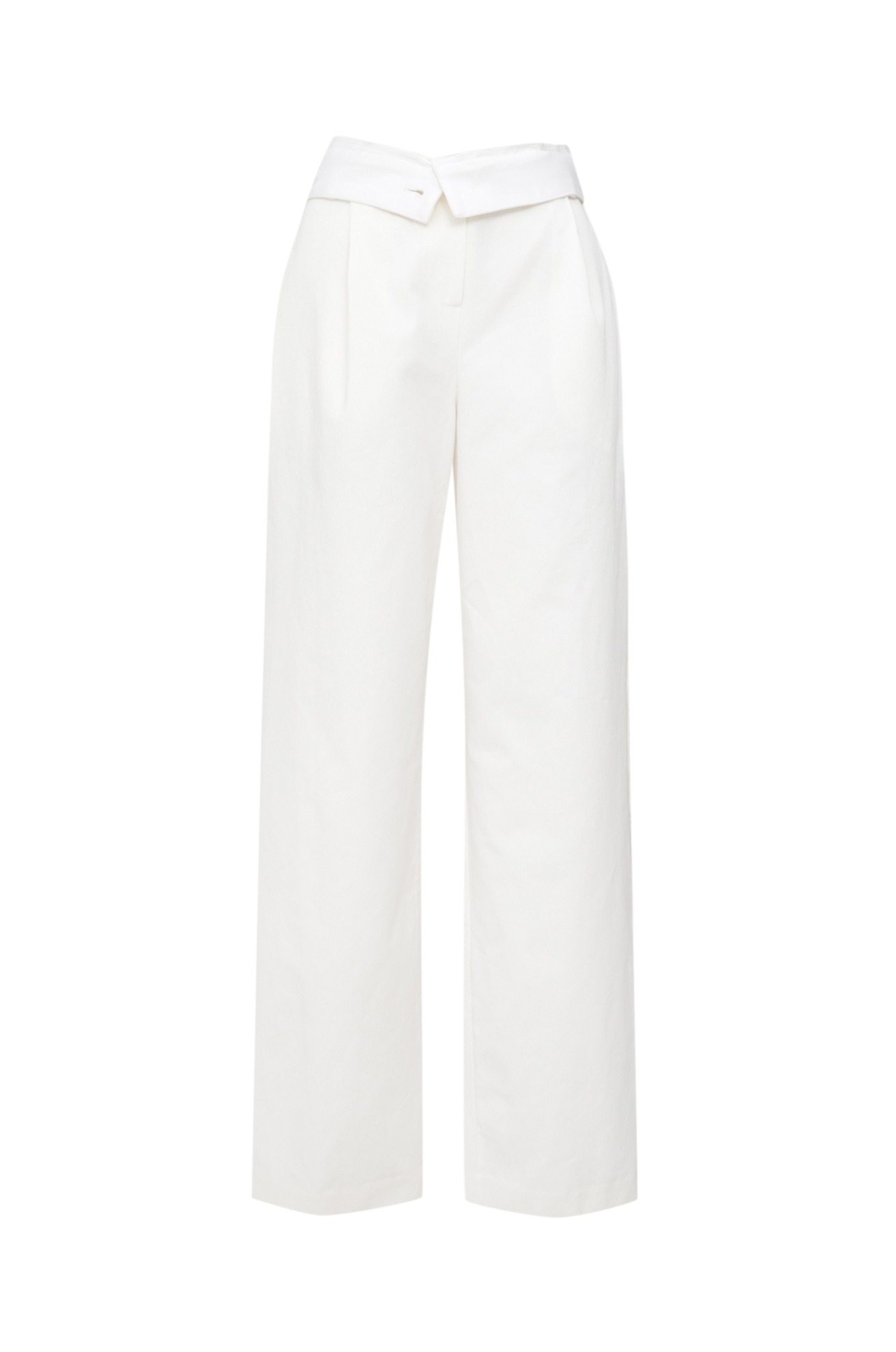 Reversed Waistband Trousers