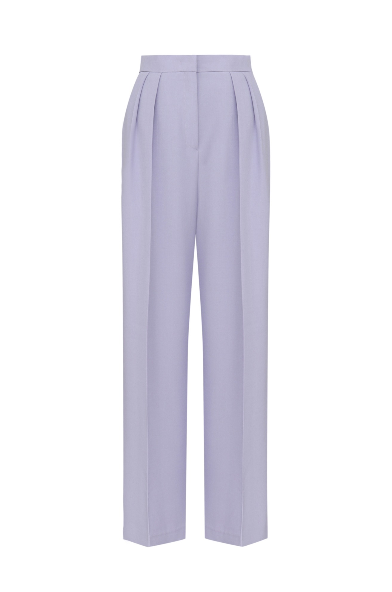Double Pleats Relaxed Trousers